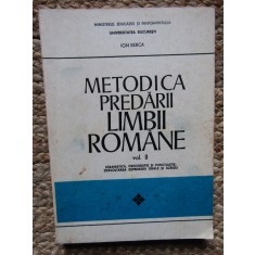 Metodica predarii limbii romane vol.2- Ion Berca