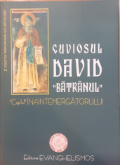 Cuviosul david Batranul Copilul inaintemergatorului foto