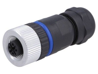 Conector M12 mamă 3 pini IP67 foto