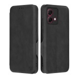 Husa 360&Atilde;&sbquo;&Acirc;&deg; Motorola Moto G84 Techsuit Safe Wallet Plus, negru
