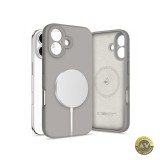 Husa MagSafe pentru Apple iPhone 16 Tech-Protect Liquid Silicone Gri