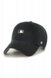 47brand șapcă culoarea negru, cu imprimeu, 47 Brand