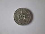 Cuba 5 Centavos 1961, America Centrala si de Sud, Cupru-Nichel