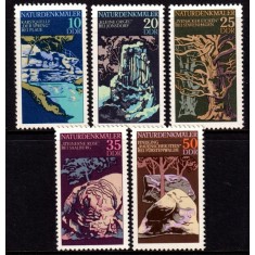DDR 1977 - Momente ale naturii, serie neuzata