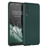 Husa Kwmobile pentru Huawei P20 Pro, Verde inchis, Silicon, KWM0000193G004C, Carcasa
