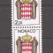 Monaco 1987 - Stema (pereche), MNH