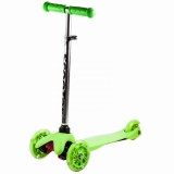 Trotineta Copii cu Roti din Silicon Scooter Verde