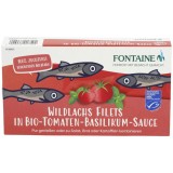 File de somon salbatic in sos de tomate cu busuioc