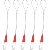 Set 5 agrafe extractoare multifunctionale pentru extragerea firelor, a diverse conductoare, lungime 24 cm, diametru 1.2mm
