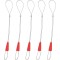 Set 5 agrafe extractoare multifunctionale pentru extragerea firelor, a diverse conductoare, lungime 24 cm, diametru 1.2mm