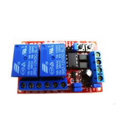 Modul cu 2 relee 12V self-lock OKY3012-5 foto