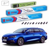 Cumpara ieftin Ștergătoare Seat Leon Sportstourer KL8 2020-prezent | Set Față și Spate Flat &ndash; TeamCar&reg;