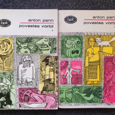 POVESTEA VORBII - Anton Pann (2 volume)