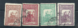 ROMANIA 1906 &ndash; TESATOAREA, EMISIUNE DE BINEFACERE, serie stampilata, EW6, Stampilat