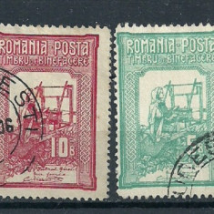 ROMANIA 1906 – TESATOAREA, EMISIUNE DE BINEFACERE, serie stampilata, EW6