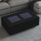 Gossi masuta de cafea cu led infinity, negru, 116x69x40 cm