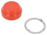 Lentilă Buton Roșie 30mm