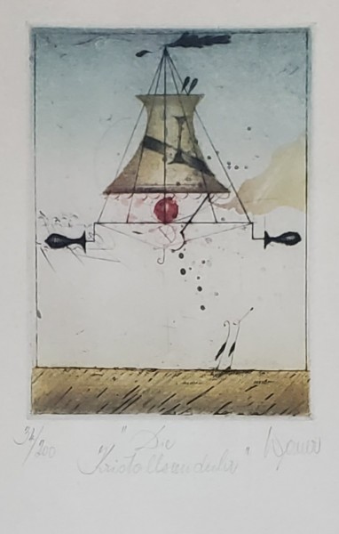 Josef Werner (1945 - ) - Die Kristalluhr