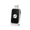 Adaptor wireless CarPlay &amp; Android Auto 2-in-1 ZYTEQ Q1BZ, iOS 12+/Android 11+, auto connect, WiFi 5GHz, BT, Plug&amp;Play, vocal, compact, negru