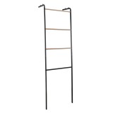 Scara decorativa metal negru Buby 40x26,5x160 cm