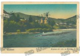 3159 - IACOBENI, Suceava, Bucovina, Plute pe raul Bistrita, Romania - old postcard - used - 1929