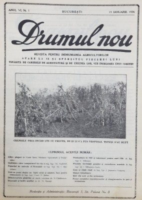 REVISTA &amp;#039;DRUMUL NOU&amp;#039;, ANUL V, 1936 foto