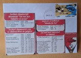 Istoria fotbalului - Suporter - fan zone - echipa de fotbal DINAMO Bucuresti, palmares - golgheteri, plic, intreg postal