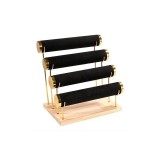 Organizator Premium pentru Bijuterii și Ceasuri &ndash; Suport Vertical cu 4 Niveluri