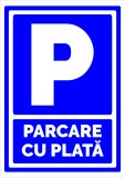 Indicator pentru parcari cu plata