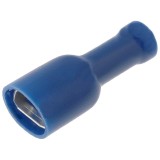 Papuc 4.8mm mama albastru izolat