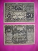 HOPCT BANCNOTA NOTGELD NR 17 HOFKIRCHEN SET 2 BUC 50 SI 80 HELLER 1921 -AUSTRIA