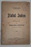 Carte veche 1909 Theodor Herzl Statul Iudeu Chestia evreiasca