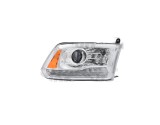 Far RAM 1500/2500/3500, 01.2018-; RAM 1500/2500/3500/CLASSIC, 05.2012-, partea dreapta, lense; cu LED indicator; cu daytime running light; cu LED par