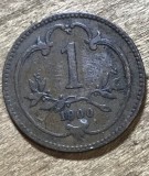 MNDSTR AUT3 Austroungharia 1 heller 1900