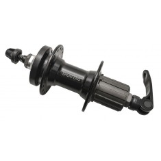 Butuc spate 26, casetat, aluminiu, disc, prindere rapida, cu rulment, 36H