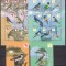 Africa Centrala 1999 fauna pasari MI 2171-2190 ( 2 kleib.+2 bl.) MNH