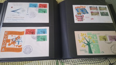 Lichidez colectie FDC - peste 1000 plicuri si maxime - tematica Europa CEPT foto