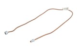 Conducta frana cupru cu niplu WP-104 diametru 4,75 mm, filet 2 interior/filet 1 exterior, Grosime perete 0,9 mm, filet M10x1/M10x1, lungime 1000 mm