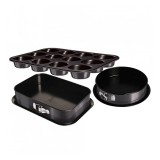 Set tavi pentru copt Carbon Pro Berlinger Haus, 3 piese