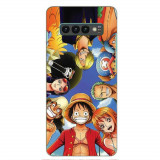 Husa compatibila cu Samsung Galaxy S10 Silicon Gel Tpu Model One Piece Crew