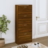VidaXL Pantofar, stejar maro, 63x24x147 cm, lemn compozit