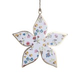 Deco Flower cu agatatoare 13.5 x 15 cm, Inart