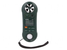 Termoanemometru Digital cu Umiditate și Temperatură 0-50&deg;C 10-95%RH