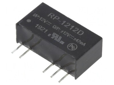 Convertor DC/DC 1W 12V/12V foto