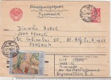 bnk ip URSS - intreg postal circulat spre Romania 1980