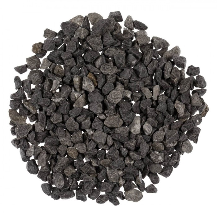 Pietriș Decorativ, Negru, Dimensiune 1-2 cm, Capacitate 1 kg