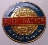 I.536 INSIGNA ROMANIA AUTO-TRACTOR BRASOV, Romania de la 1950