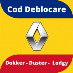 Cod Deblocare Dacia Dokker Duster Sandero 2 decodare pin radio casetofon CD auto foto