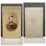 CDV Atelier Romania Baia Mare Carl Lacher - Barbat in uniforma - secol XIX