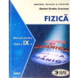FIZICA. MANUAL PENTRU CLASA A IX-A-DANIEL OVIDIU CROCNAN-266475